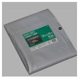 Everbilt 10 ft. x 20 ft. Black and Silver Heavy Duty Tarp