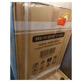 20.67 in. W 1.8 Cubic Feet Manual Defrost Garage Ready Chest Freezer with Adjustable Temperature Controls in White - Retail: $160