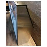 Under Cabinet Range Hood 36 Inch, 900 CFM Dual Centrifugal Motor, 3-Speed Ducted Kitchen Vent, Reusable Filters, Stainless Steel Kitchen Hood with LED Lights, Low Noise, Glass Black - Retail: $310
