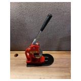 Button Maker Machine Badge Pin Machine 3 in. 75MM 500 Free Parts Press Kit - Retail: $145