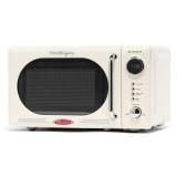 Nostalgia Retro Microwave for Countertop 0.7 cu ft Vintage Microwave  Ivory - Retail: $100
