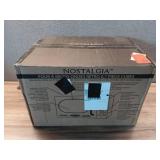 Nostalgia Retro Microwave for Countertop 0.7 cu ft Vintage Microwave  Ivory - Retail: $100