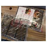 5-Burner Propane Gas Grill in Stainless Steel with Side Burner and Condiment Rack - Retail: $249
