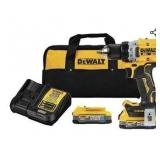 20V XR Lithium-Ion Cordless Brushless 1/2 in. Drill/Driver Kit with (1) 4.0 Ah Batteries and Charger - Retail: $194