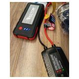1600 Peak Amp Automotive Lithium Jump Starter, Portable Power - 15W USB-A & USB-C - Retail: $129