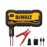 DeWalt 1600 Peak Amp Lithium Jump Starter with USB Power Bank DXAELJ16