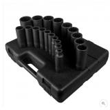 Sunex Tools  1/2  Chrome Finish Socket Wrench & Set  19 Piece - Retail: $192