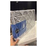Amazon Basics 16x25x1 Air Filter 6 Pack, MERV 8 AC Furnace Filters (Actual Size: 15.75\" x 24.75\" x 0.75\") some are bent but appear functional  - Retail: $0
