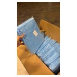 100 Pack Blue Disposable Gowns PPE Unisex Healthcare Use - Retail: $0