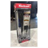 Kwikset Matte Black Entry Handleset KW1 1-3/4 in. - Retail: $342