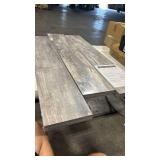 3Pack New 48in Long Floating Shelves, Gray - Retail: $0