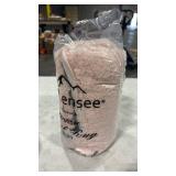Walensee Bathroom Rug Non Slip Bath Mat (16 x 24, Blush) Water Absorbent Soft Microfiber Shaggy Machine Washable Bath Rug for Bathroom Thick Plush Rugs for Shower - Retail: $0