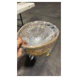 LA JOLIE MUSE Natural Seagrass Large Planter, Plant Pots Cover, Indoor Planters Flower Pots, 13.5+12+9 inch Pack 3 - Retail: $0