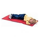 Childrenâs Factory Angels RestÂ® Nap Mat - 2  Red/Blue 4 Section Folding Mat - Retail: $90