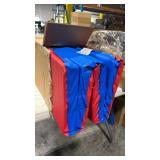 Childrenâs Factory Angels RestÂ® Nap Mat - 2  Red/Blue 4 Section Folding Mat - Retail: $90