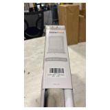 Cordless Zebra Blinds for Windows - Customizable Light Filtering & Blackout Zebra Shades, Dual Layer Light Control Window Blinds, Easy Install Shade, Ivory White, 32x72 - Retail: $0