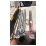 ZZEQYG 4 Pcs ABS Material Door Sill Protector Compatible with Toyota Tundra 2022 2023 2024 Accessories Door Sill Guards Trim - Retail: $0