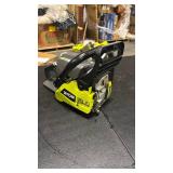 Ryobi RY3716 Gas Chainsaw with case (see pics)  NO GUIDEBAR - Retail: $0