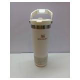 APPEARS NEW - Stanley IceFlow Stainless Steel Tumbler with Straw - Vacuum Insulated Water Bottle for Home, Office or Car Reusable Cup with Straw Leak Resistant Flip Cold for 12 Hrs or Iced for 2 Days 