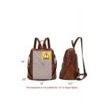 sqlp Daily Use Backpack Purse for Women Vegan Leather Travel Back Pack Fashion Multipurpose Design Shoulder Bags Handbag(Black)