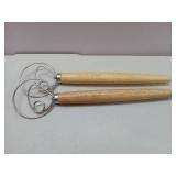 Coson Home Danish Dough Whisk, Mixing Tool for Sourdough Bread Baking Pack of 2
