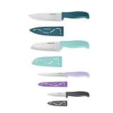 Farberware Chef Knife Set, 4 Piece, Multicolored