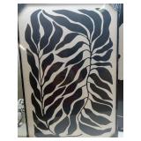 FACTORY SEALED - 3Pcs Framed Abstract Floral Wall Art Paintings Modern Black and White Botanical Poster Prints Sizes: Beige 23.5x12", Black & White 23.5"x15.75, Flower 23.5"x23.5"