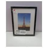 APPEARS NEW - FIXSMITH 8x10 Picture Frame Set of 2, Photo Frame with HD Plexiglass, Display Pictures 5x7 with Mat or 8x10 Without Mat Multi Picture Frames Collage for Tabletop or Wall Display, Black