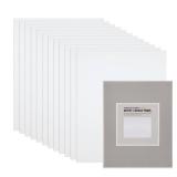 APPEARS NEW - Creative Mark Cotton Canvas Panels 14x18 - 6 Pack - Professional Quality Fine Weave Acrylic Primed Artist Canvas Boards for Painting, Acrylics, Studios, & More