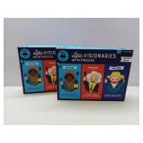 APPEARS NEW - Little Visionaries Educational Puzzle Set (3 Puzzles per box/ 2 Boxes Included)