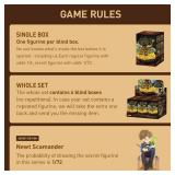 APPEARS NEW - POP MART Fantastic Beasts Series Figures, Fantastic Beasts Blind Box Figures, Random Design Action Figures Collectible Toys Home Decorations, Holiday Birthday Gifts for Boys and Girls, S