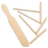 Prowithlin 4 Piece Crepe Spreader and Spatula Set, Crepes Maker Made Of 100% Natural Beech Wood, 12 Crepe Spatula and 4.7" Crepe Spreaders, Crepe Pan Dosa Pan Accessories Crepes Tools