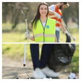 Reacher Grabber, Windspeed Aluminum Suction Cup Grip Grabber Pick Up Tool for Light Bulb Remover, iPad Pick Up, Litter Picker, Trash/Garbage, Garden Nabber, Long Extender (2 Pack)