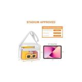 APPEARS NEW - MAY TREE Clear Bag for Stadium Events Clear Messenger Bag Suitable for Concert Outfits and Sports Events