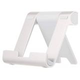 AmazonBasics L6LSH001-CS-R Multi-Angle Portable Stand for Tablets, E-readers and Phones - Silver