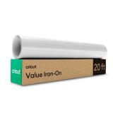 CricutÂ® Value Iron-On, White (12 in x 20 ft)- HTV Heat Transfer Vinyl