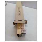 FACTORY SEALED - NEW EcoFives Adjustable Bamboo Drawer Dividers with Inserts, Expandable Spring-Loaded Drawer Organizer for Kitchen, Clothes, Tools, Silverware, Bamboo Organizer Separators - 4 Large P