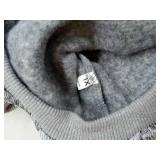 Idepet Pet Dog Classic Sweater, Fleece Coat for Small,Medium,Large Dog,Warm Pet Dog Cat Clothes,Soft Puppy Customes 2 Color (XL, Grey)