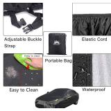 COLOR RAIN TIME UV Protection Car Cover Windproof Dustproof Scratch Resistant Outdoor Universal Full Car Cover (Fit SUV-Length ( 189-200 inch ))