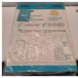 Sticky Easel Pad, 25 in x 30 in, Flip Chart Paper, Sticky Chart Paper for Teachers, Large Self-Stick Easel Paper, Super Sticky & Bleed-Resistant,30 Sheets/Pad,2 Pads