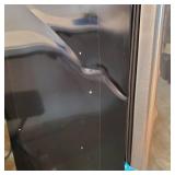 Midea Refrigerator, 3.3 Cubic Feet, Dented on the Outside and Inside. WORKS. - Retail: $278