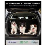 3W Cargo Liner Fit 2024 2025 2026 Toyota Grand Highlander (Include Hybrid) (Only for 7 Seat), Trunk Mat and Seat Back Covers TPE All Weather, Black - Retail: $100