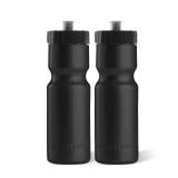 50 Strong Sports Water Bottles 2-Pack Reusable 22 oz BPA-Free Plastic Bottles with Pull Top Cap  Made in USA  Top Rack Dishwasher Safe Fits Most Bike Cages Brand