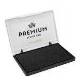 Premium Stamp Pad Medium Size 3 x 4" - for Traditional Rubber Stamps - Felt Pad Black Color "