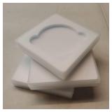 62mm Lens Filter Case, 3pcs Camera Filter Case Portable Lens Filter Box Water Resistant Dustproof Plastic for Photography Filter Storage