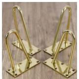 Brass Hairpin Coffee Table Legs