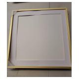 8x10 Picture Frame, Display Pictures 5x7 with Mat or 8x10 Without Mat, Wall Hanging or Tabletop Photo Frame with Shatter Resistant Plexiglass, Black, 1 Pack ( no glass)