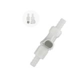 1/4" 3/8" 5/16" Plastic Hose Barb In-Line Quick Connector, Quick Release Vacuum Disconnect Coupling, Shut-Off Valved Insert Tube Quick Connect Fittings (1 Male+ 1 Female) (5/16")