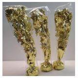 Table Decorations Rainbow Unicorns Metallic Gleam Foil Spray Centerpieces Unicorn Model Branches Leaf Glitter Plastic Spray Table Centerpieces for Party Birthdays(3 Pcs, Butterfly)