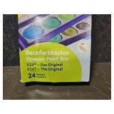 Pelikan K24 Original Opaque Watercolor Paint Set - 24 Colors - Retail: $15